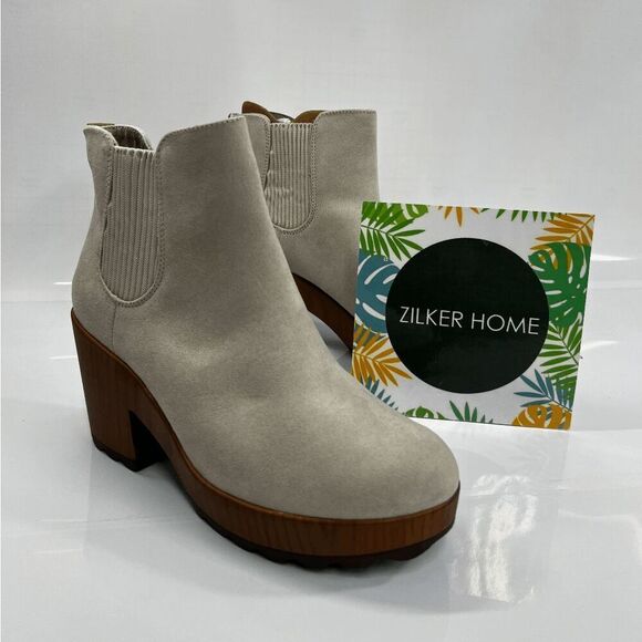 Dr. Scholl's Women's Walk Away Booties - Oyster 7.5M - Picture 1 of 8